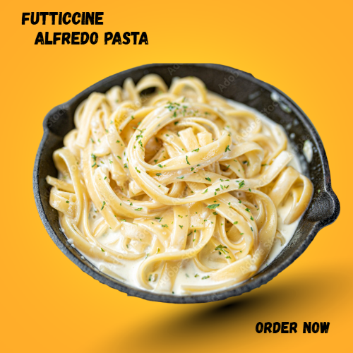 Fettuccine alfredo pasta