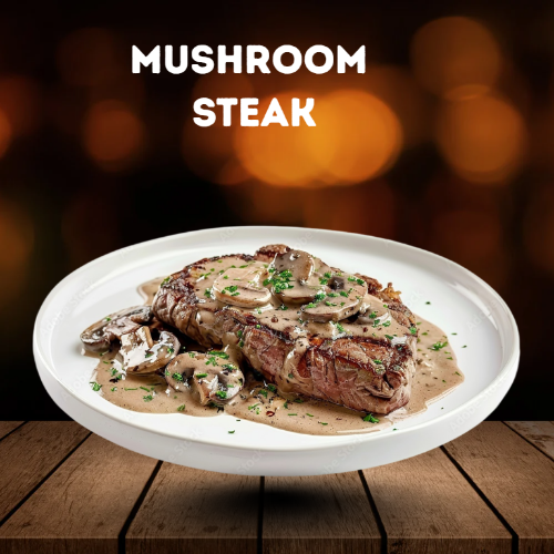 Mushroom steak
