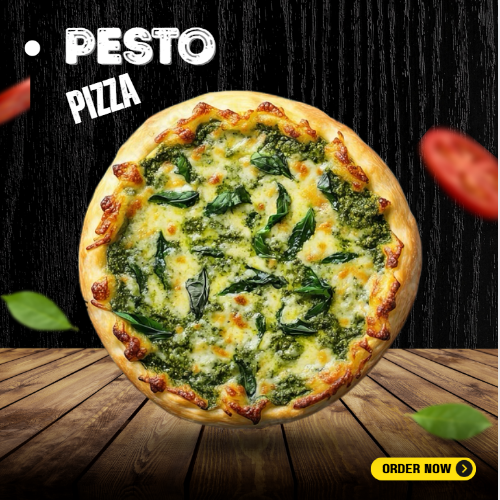 Pesto pizza